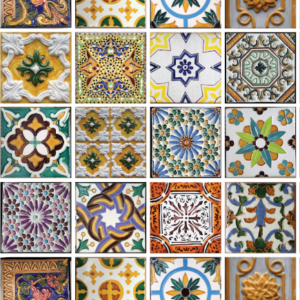 Papel de Parede AZULEJO 002