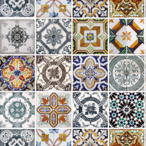 Papel de Parede AZULEJO 003
