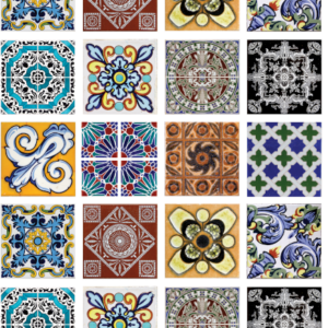 Papel de Parede AZULEJO 004