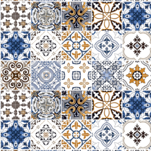 Papel de Parede AZULEJO 006