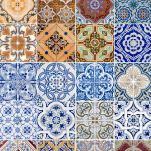 Papel de Parede AZULEJO 008