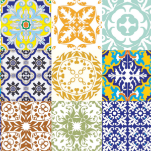 Papel de Parede AZULEJO 010
