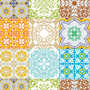 Papel de Parede AZULEJO 011