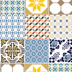 Papel de Parede AZULEJO 012