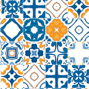 Papel de Parede AZULEJO 013