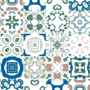 Papel de Parede AZULEJO 014