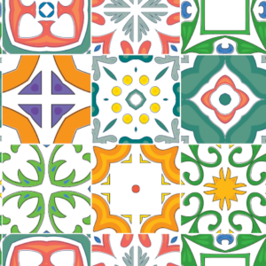 Papel de Parede AZULEJO 015
